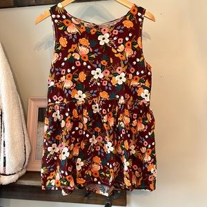 VGUC Matilda Jane Platinum Rifle Paper Co tank